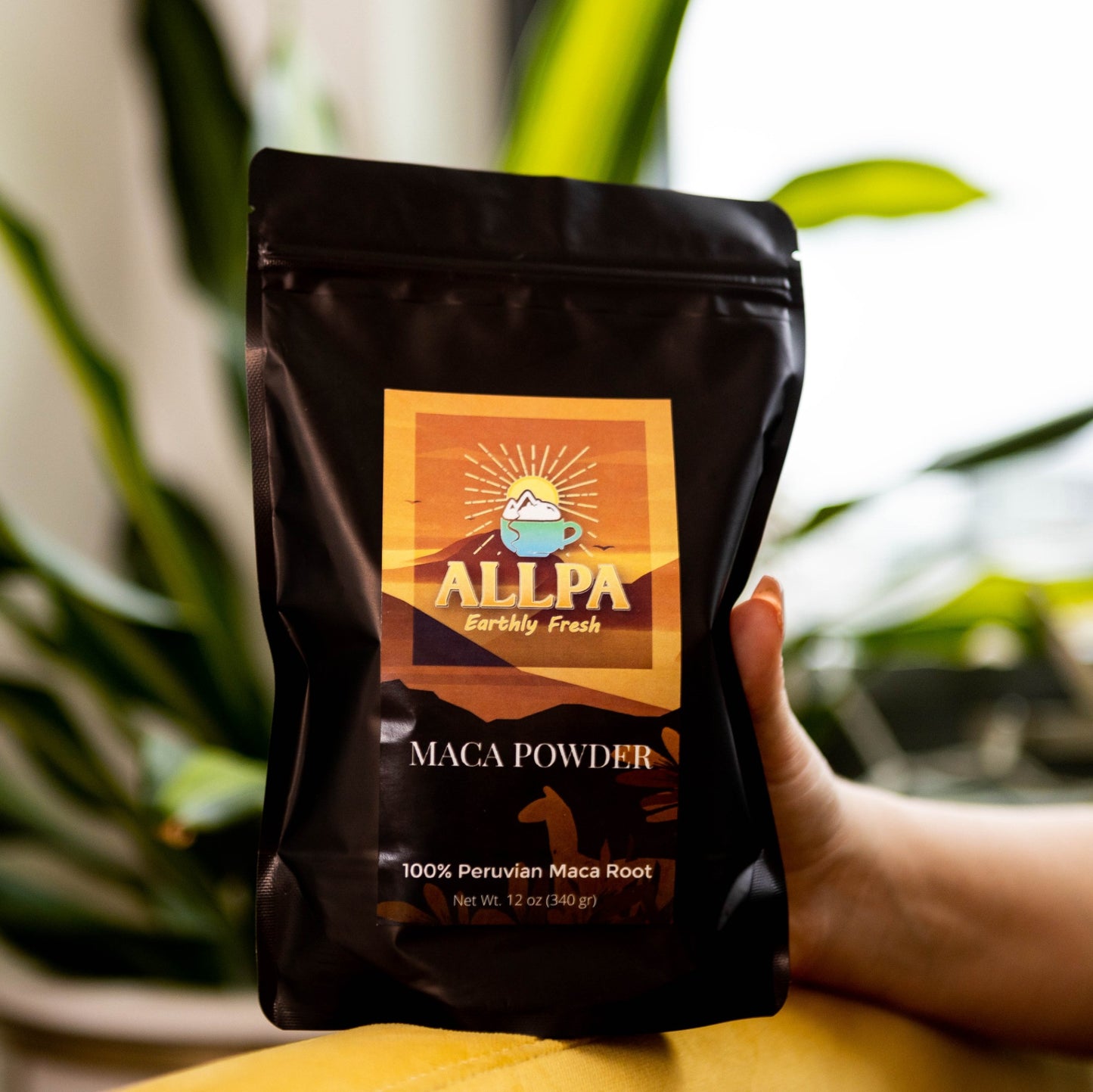 Allpa Organic Peruvian Maca Root Powder 12oz