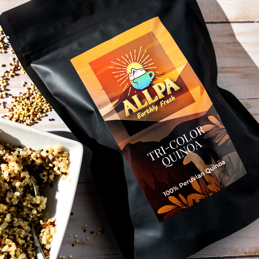 Allpa Organic Peruvian Tri-Color Quinoa 16oz