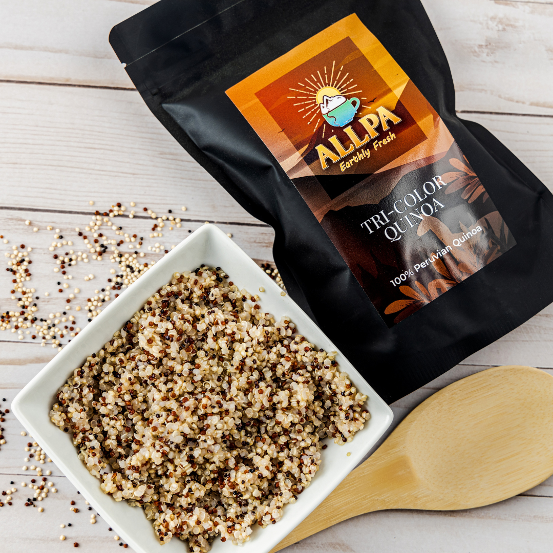 Allpa Organic Peruvian Tri-Color Quinoa 16oz