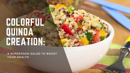 Colorful Quinoa Creation: A Superfood Salad to Boost Your Health